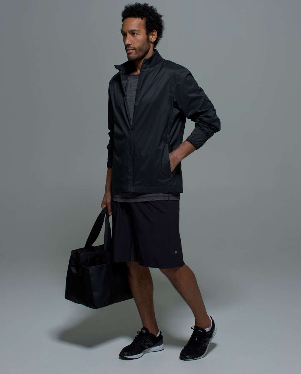 Lululemon Assert Short - Black / Soot