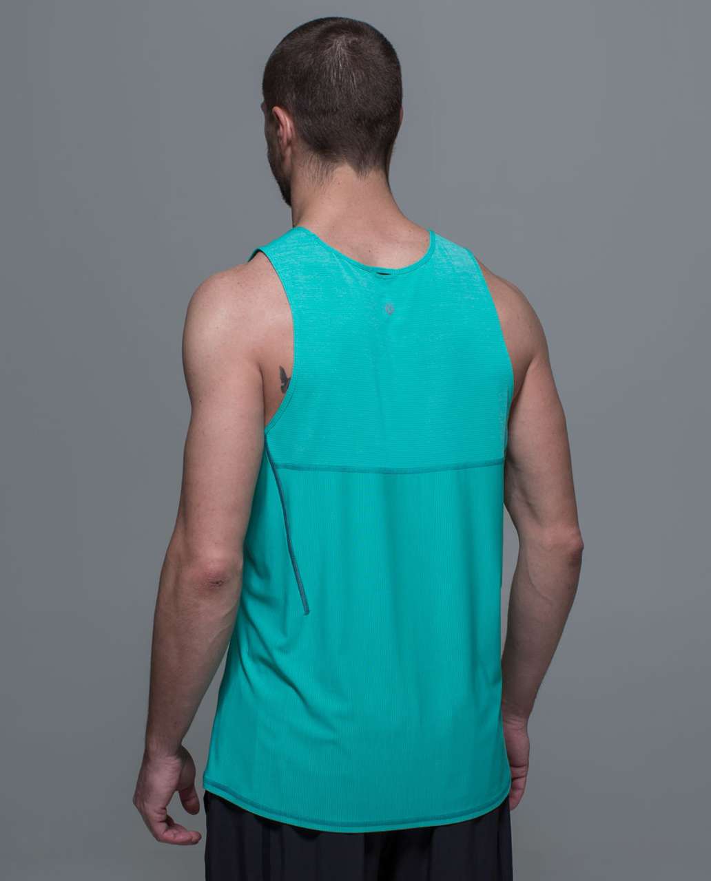 Lululemon Open Air Singlet - Heathered Bali Breeze