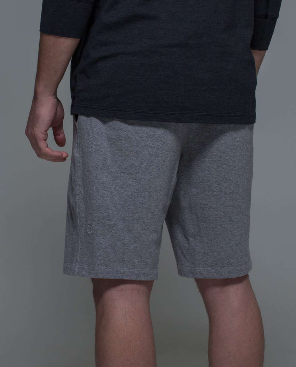 Lululemon Post Workout Short - Heathered Medium Grey