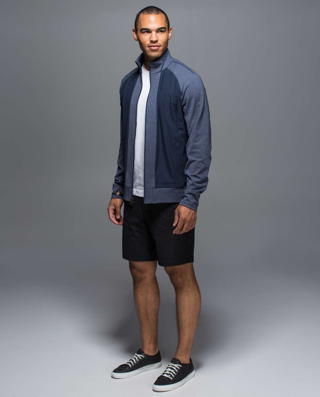 Lululemon Tactic Jacket - Heathered Inkwell / Inkwell