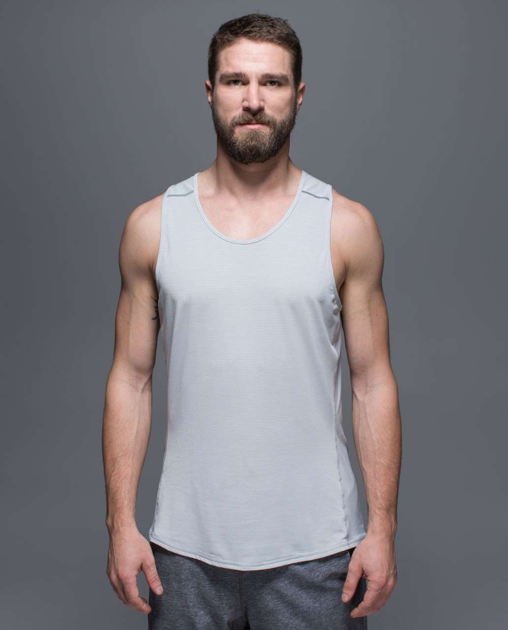 Lululemon Open Air Tank - Heathered Light Grey