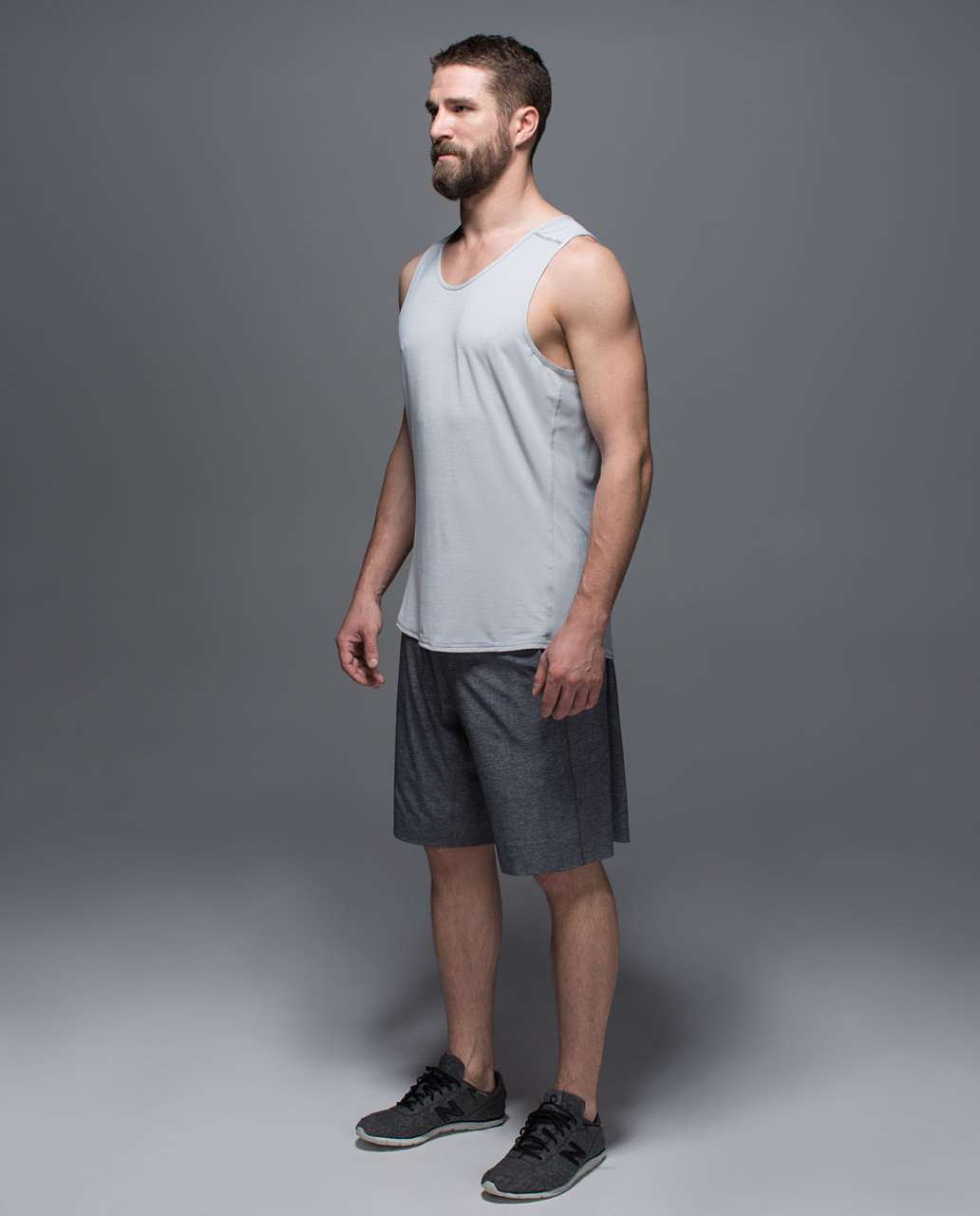 Lululemon Open Air Tank - Heathered Light Grey