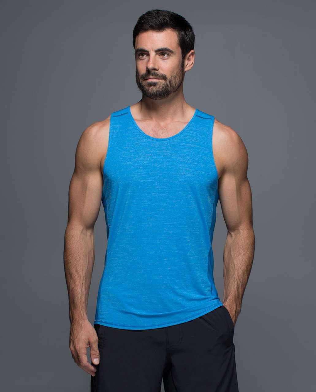 Lululemon Open Air Tank - Heathered Ocean Hue