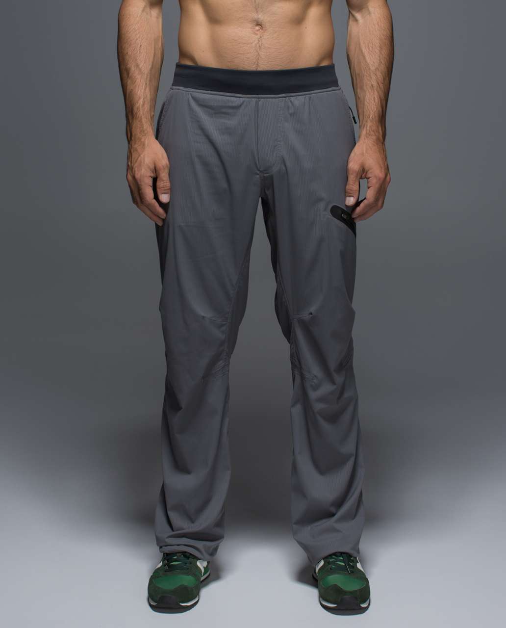 Lululemon Seawall Track Pant II - Slate / Deep Coal - lulu fanatics