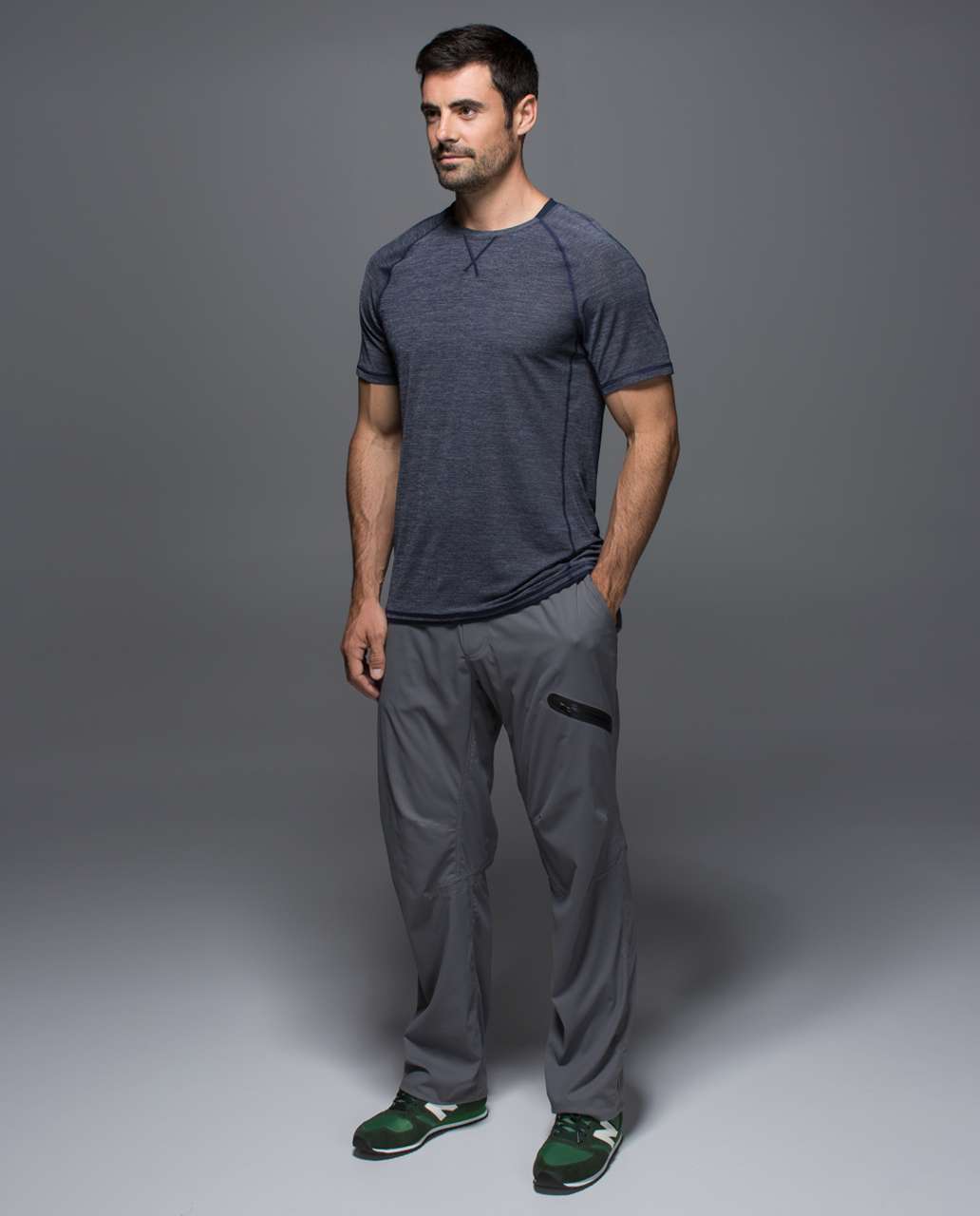 Lululemon Seawall Track Pant II - Slate / Deep Coal