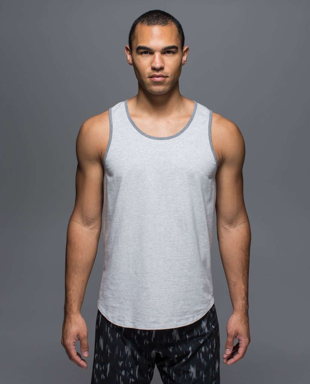 Lululemon Rival Tank - Heathered Light Grey