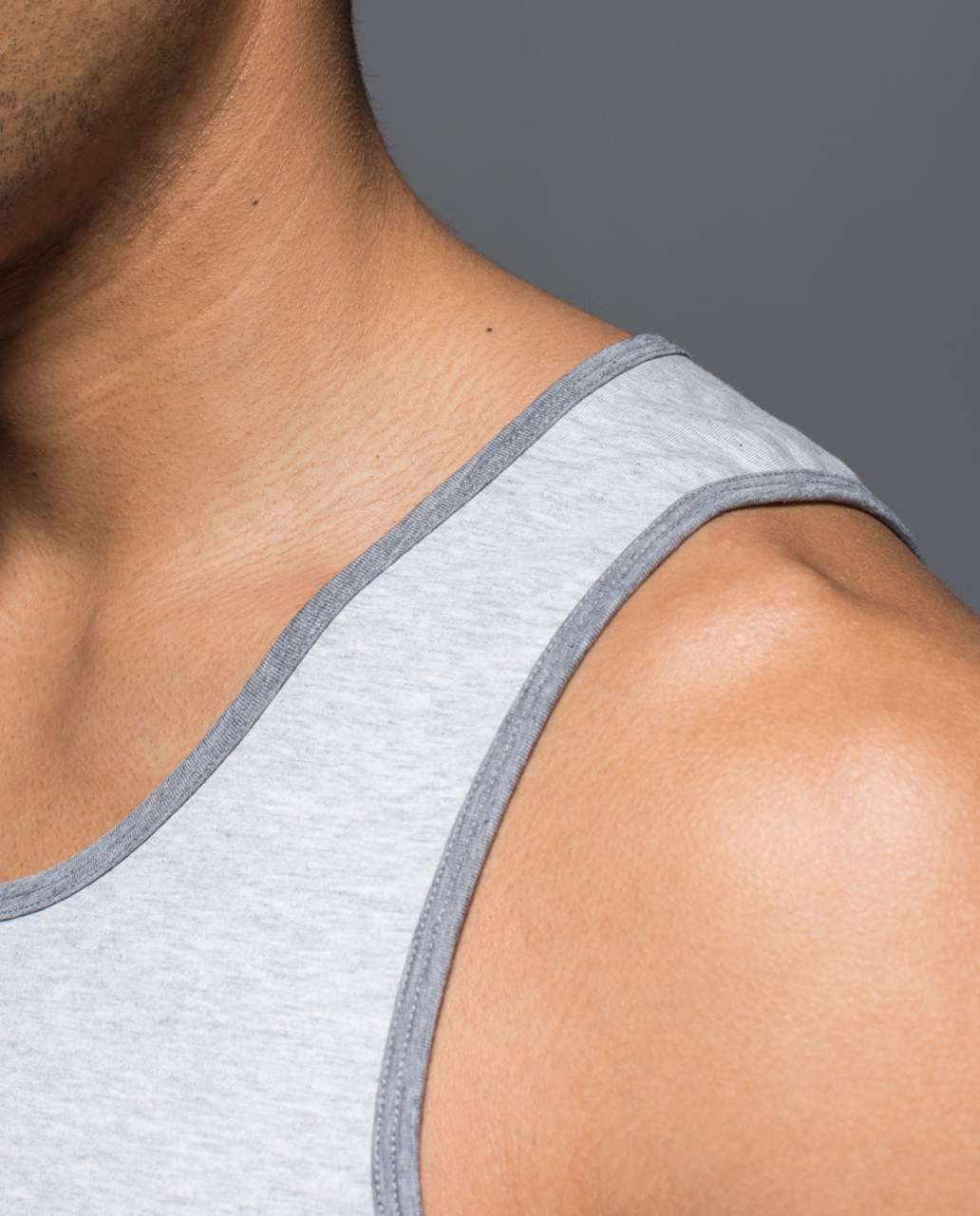 Lululemon Rival Tank - Heathered Light Grey