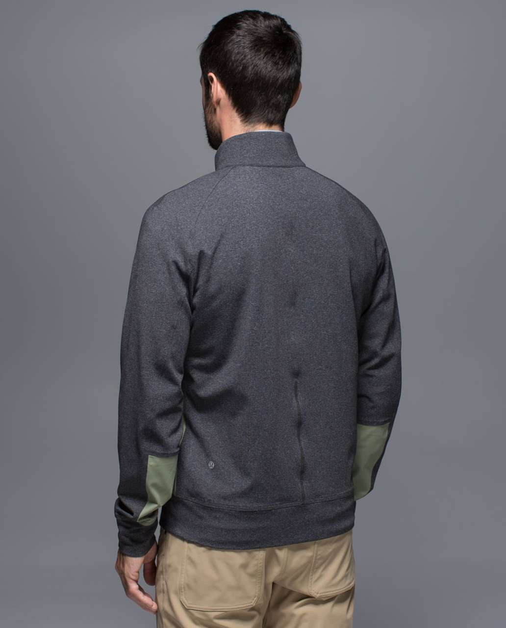 Lululemon Tactic Jacket - Heathered Black / Pomelo