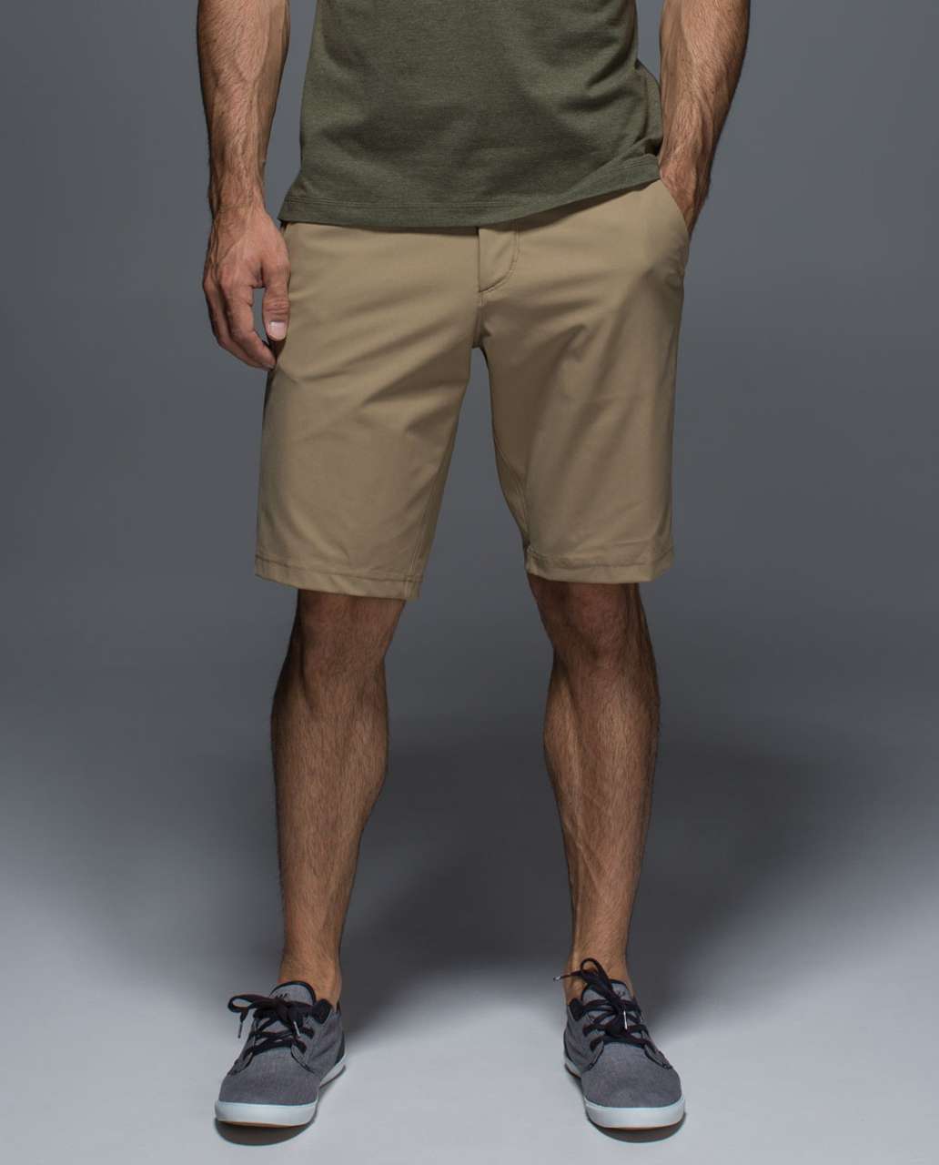 lululemon mens khaki shorts