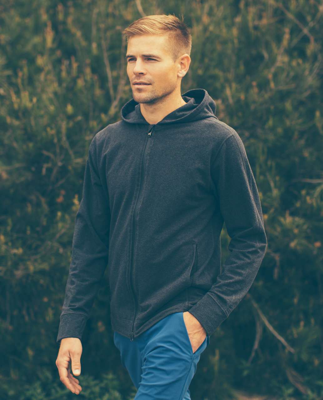 Lululemon Rival Hoodie - Heathered Black