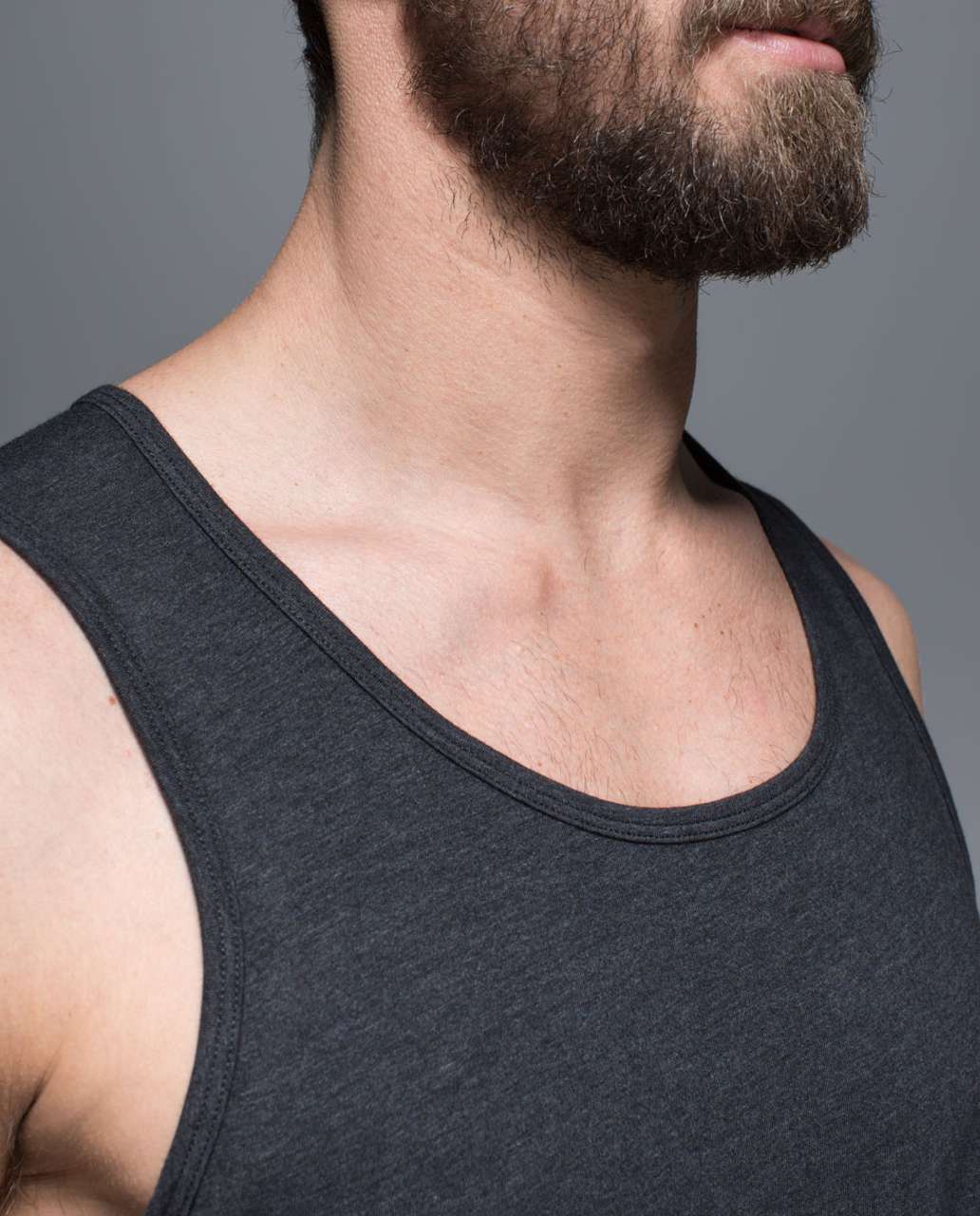 Lululemon Rival Tank - Heathered Black