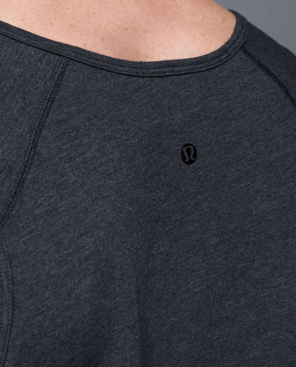 Lululemon Rival Tank - Heathered Black