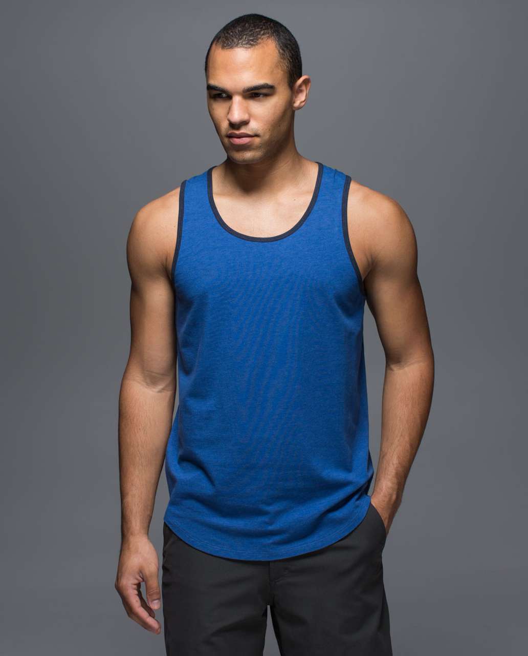 Lululemon Rival Tank - Heathered Cove