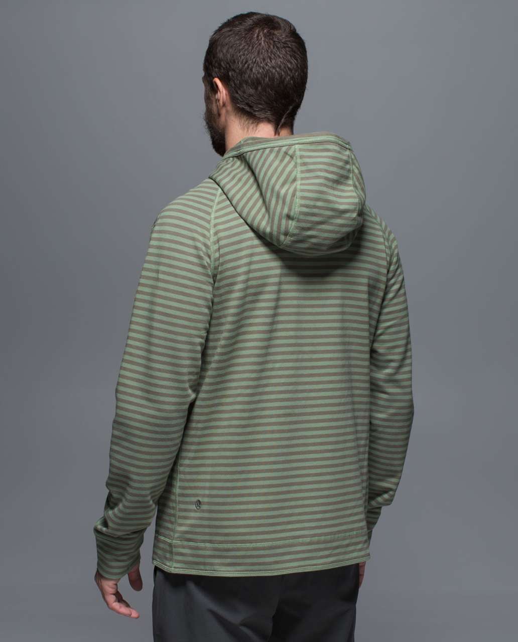 Lululemon Rival Hoodie - Narrow Bold Stripe Pomelo