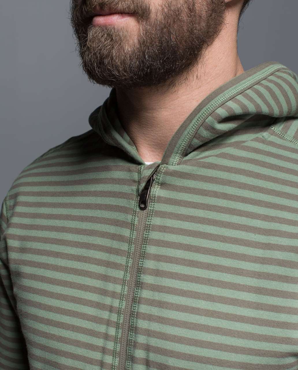 Lululemon Rival Hoodie - Narrow Bold Stripe Pomelo