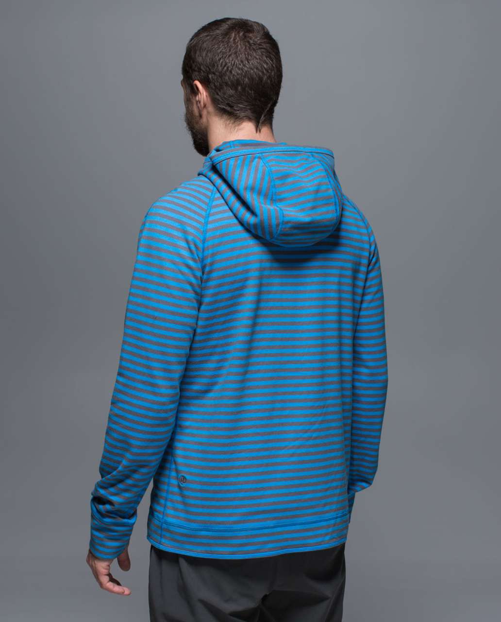 Lululemon Rival Hoodie - Narrow Bold Stripe Ocean Hue