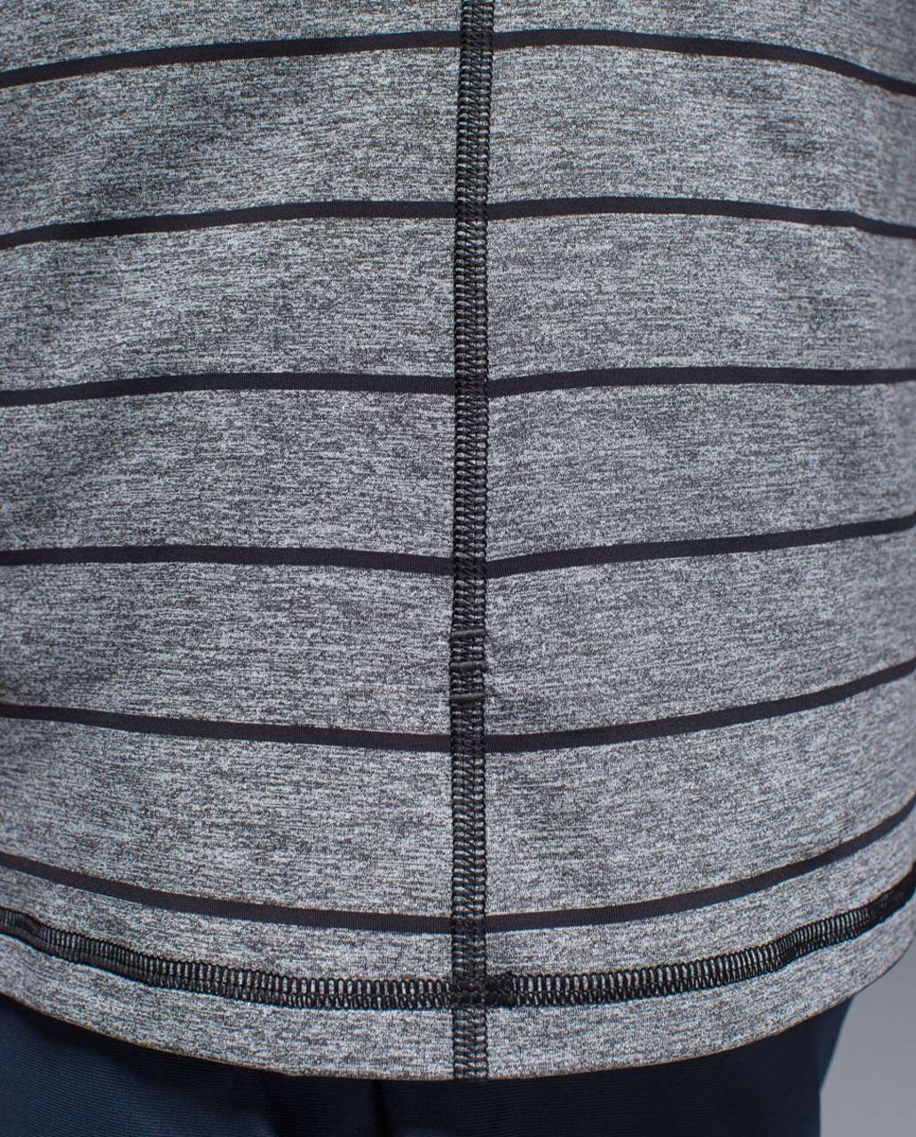 Lululemon Pivot Polo - Cayman Stripe Heathered Black