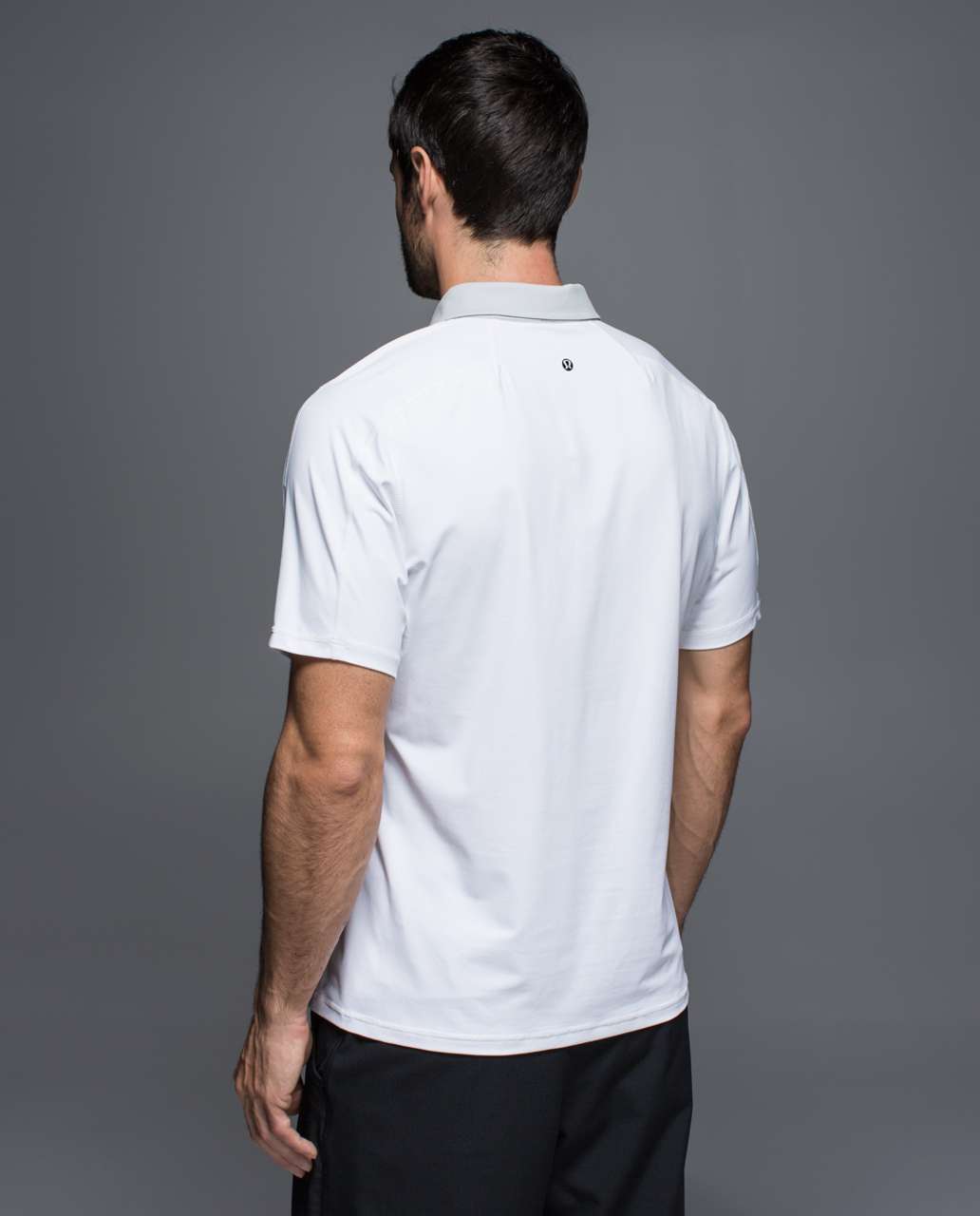 Lululemon Pivot Polo - White / Silver Spoon