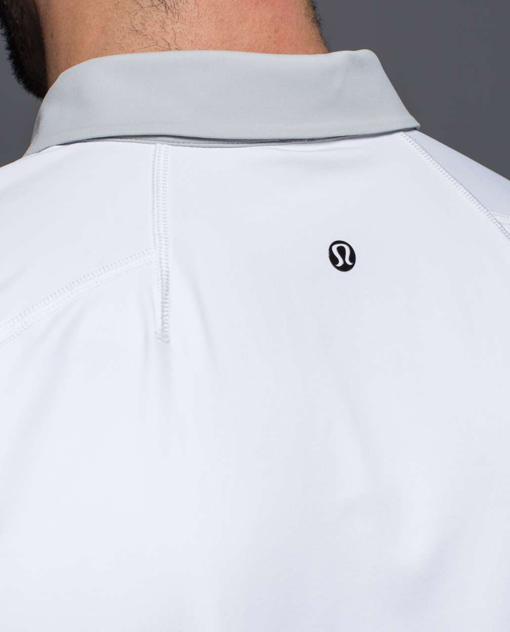 Lululemon Pivot Polo - White / Silver Spoon