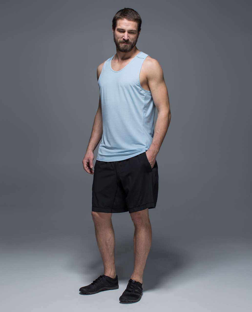 Lululemon Open Air Tank - Heathered Ice Blue