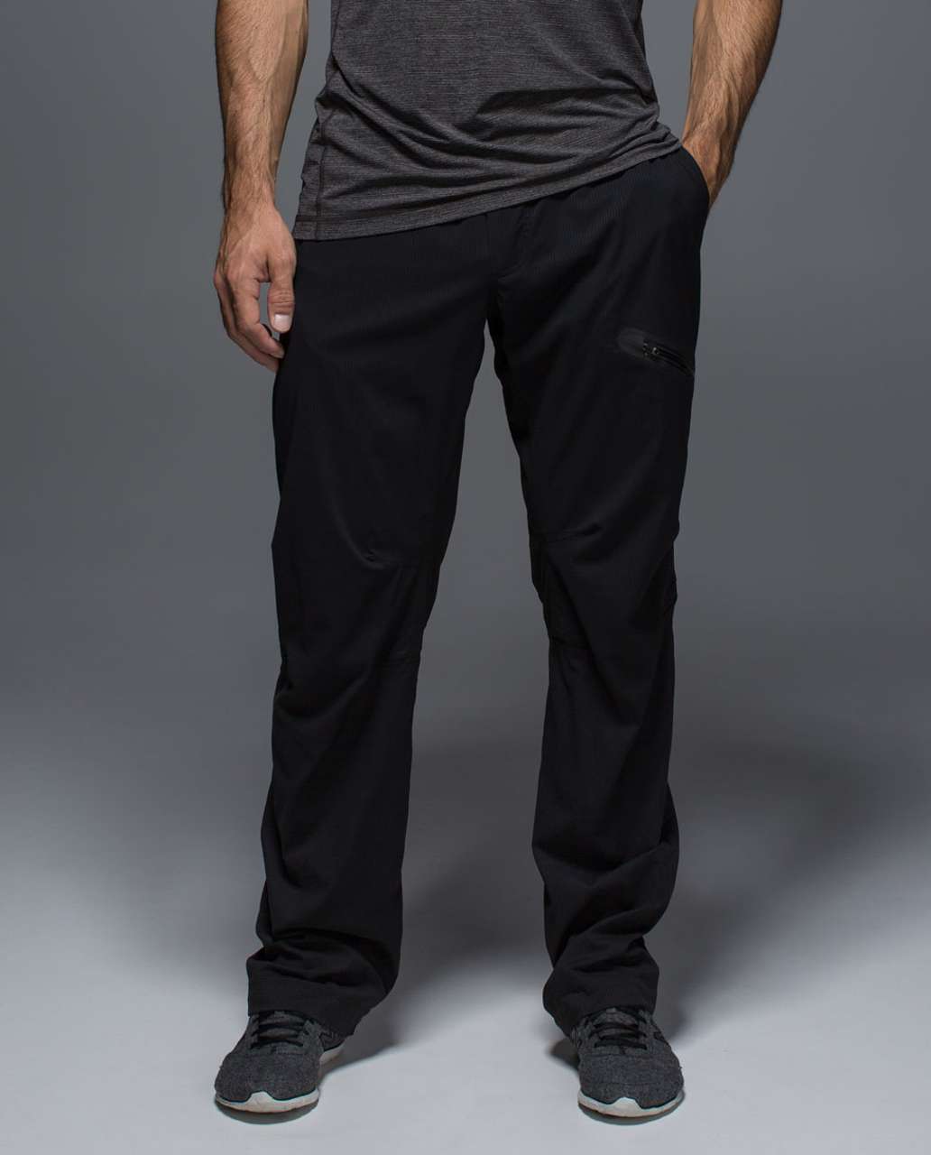 Lululemon Seawall Track Pant II - Black / Deep Coal - lulu fanatics