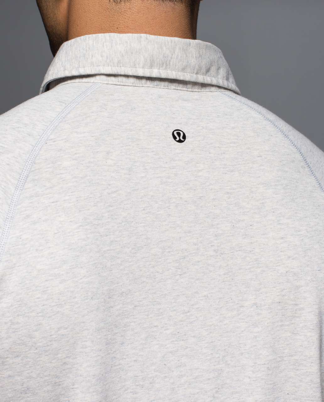 Lululemon Rival Polo - Heathered Light Grey