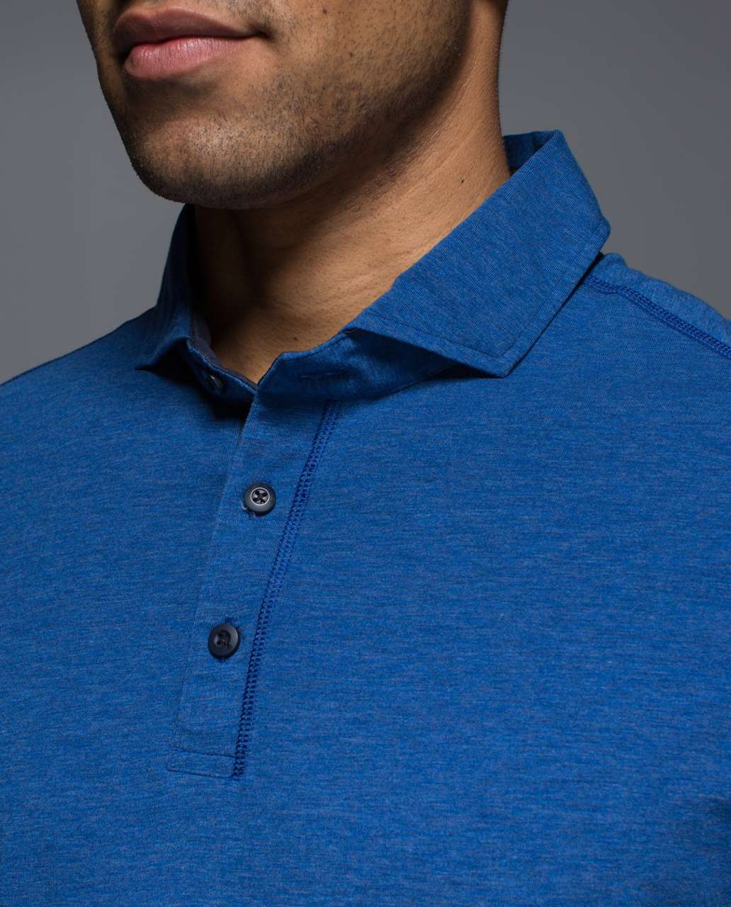 Lululemon Rival Polo - Heathered Cove