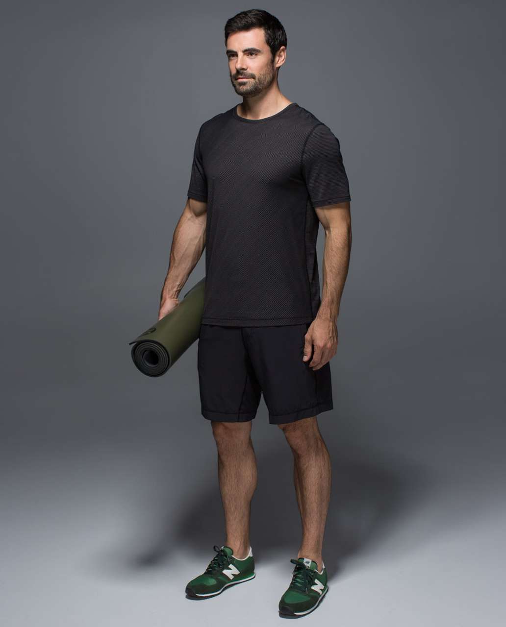 Lululemon On The Mat Tee - Black