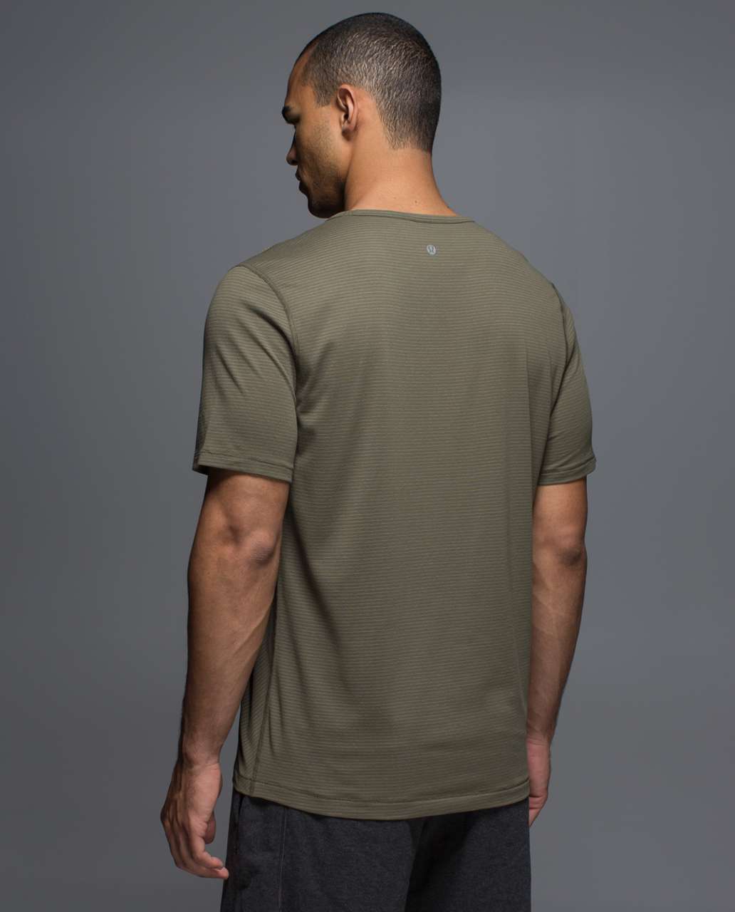 Lululemon On The Mat Tee - Fatigue Green