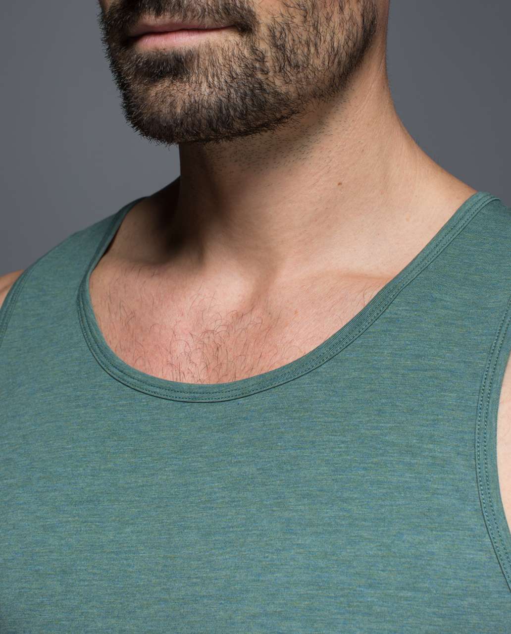 Lululemon Rival Tank - Heathered Forest