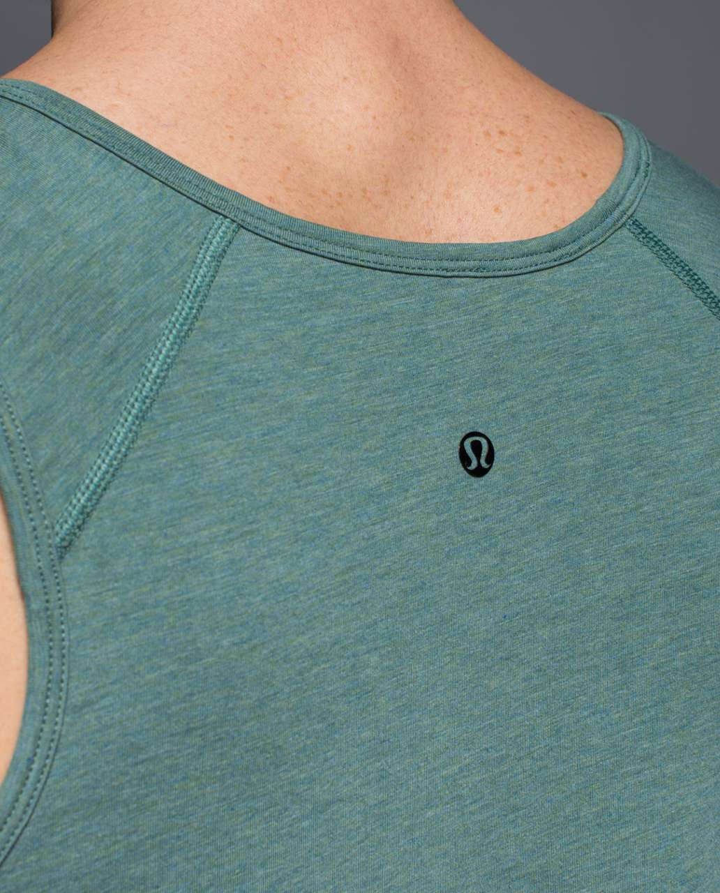 Lululemon Rival Tank - Heathered Forest