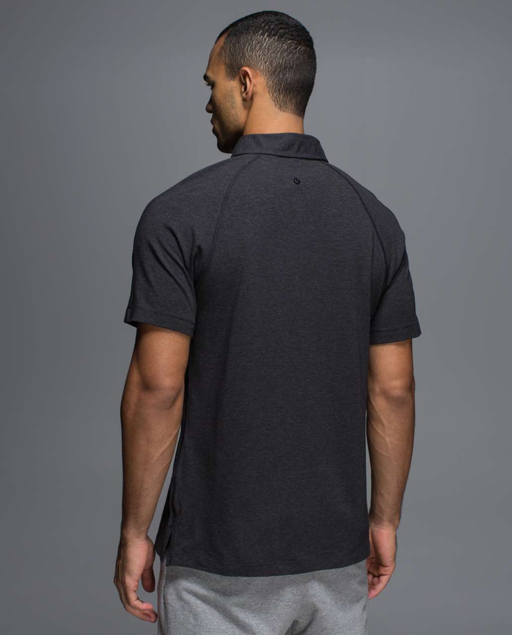 Lululemon Rival Polo - Heathered Black