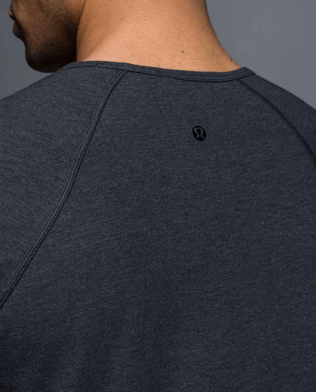 Lululemon Rival Tee - Heathered Black