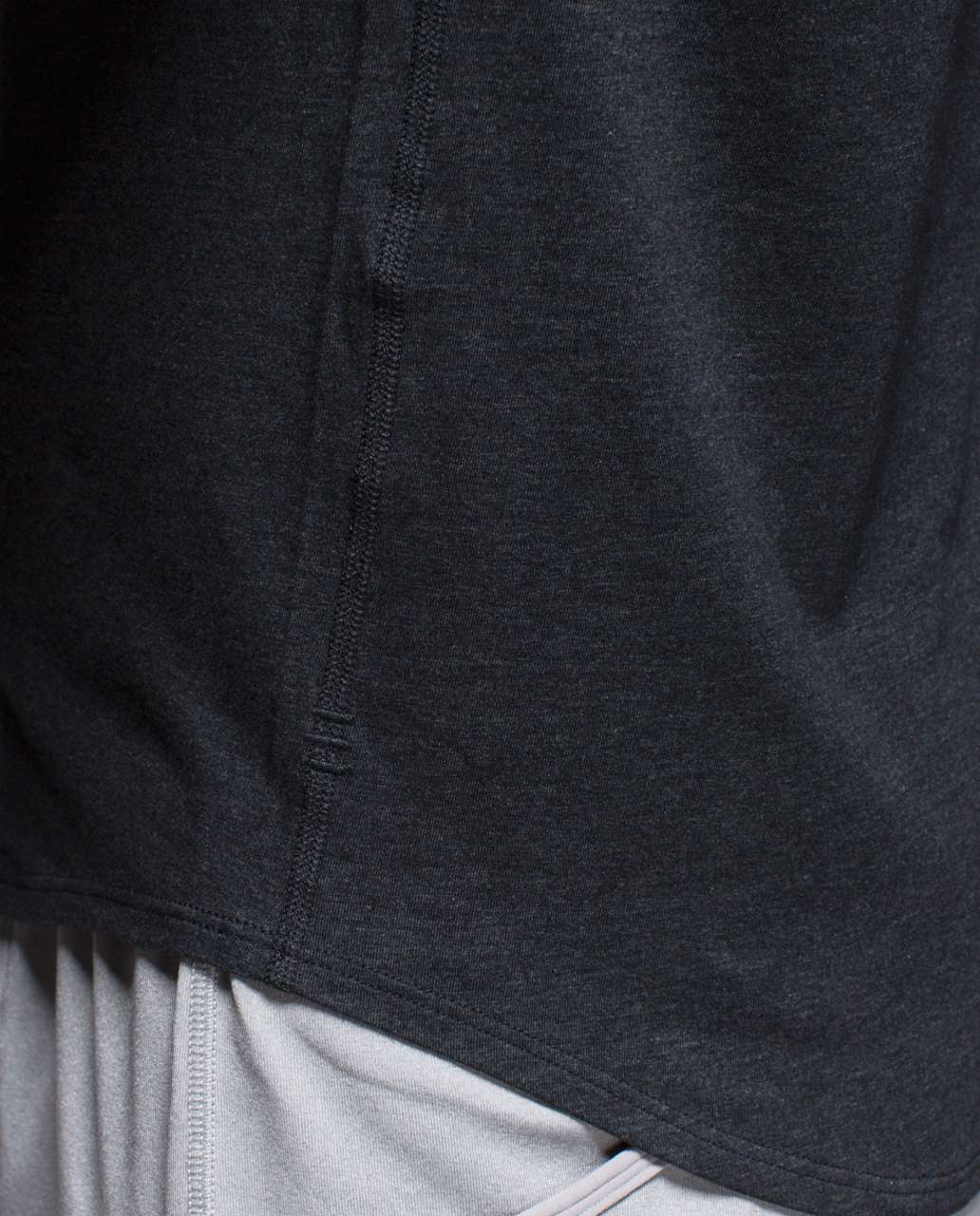 Lululemon Rival Tee - Heathered Black