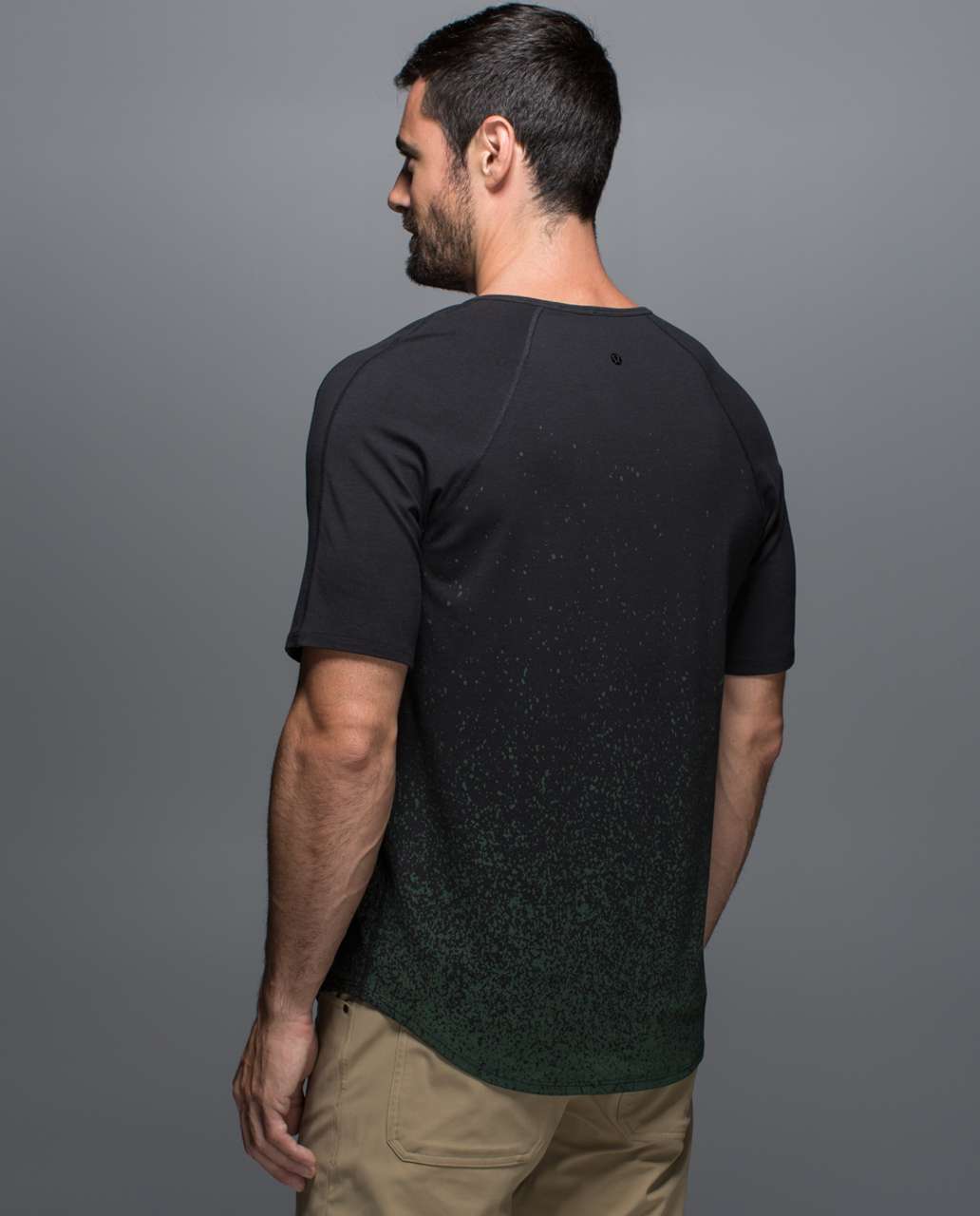 Lululemon Rival Tee - Black / Forest