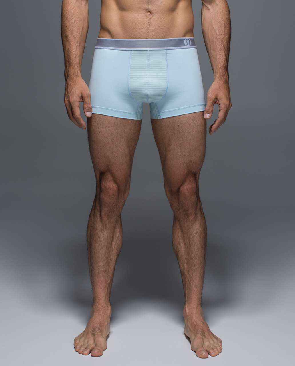 Lululemon Studio Boxer Short - Ice Blue