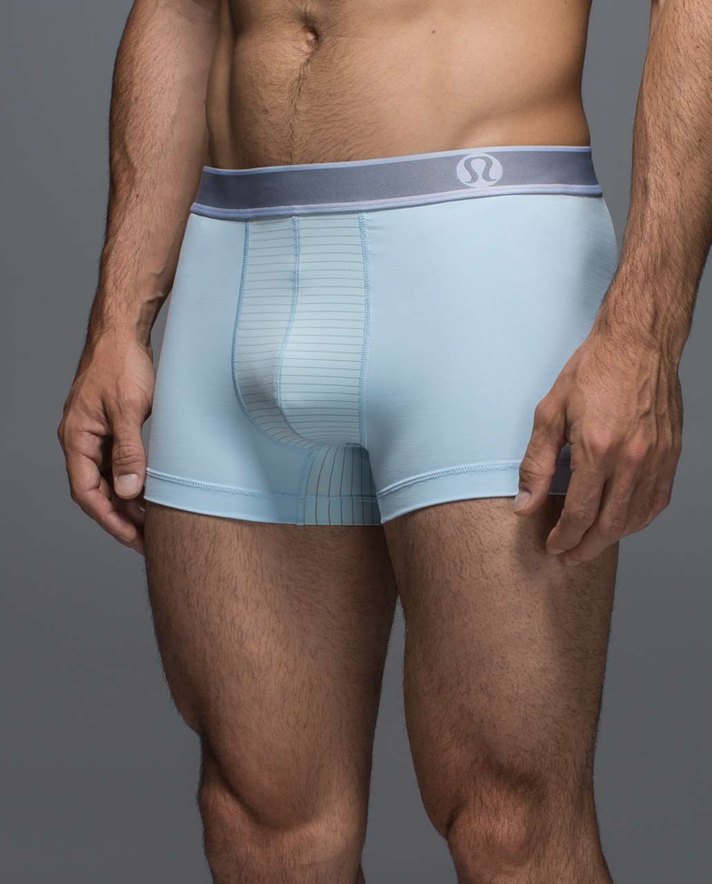 Lululemon Studio Boxer Short - Ice Blue