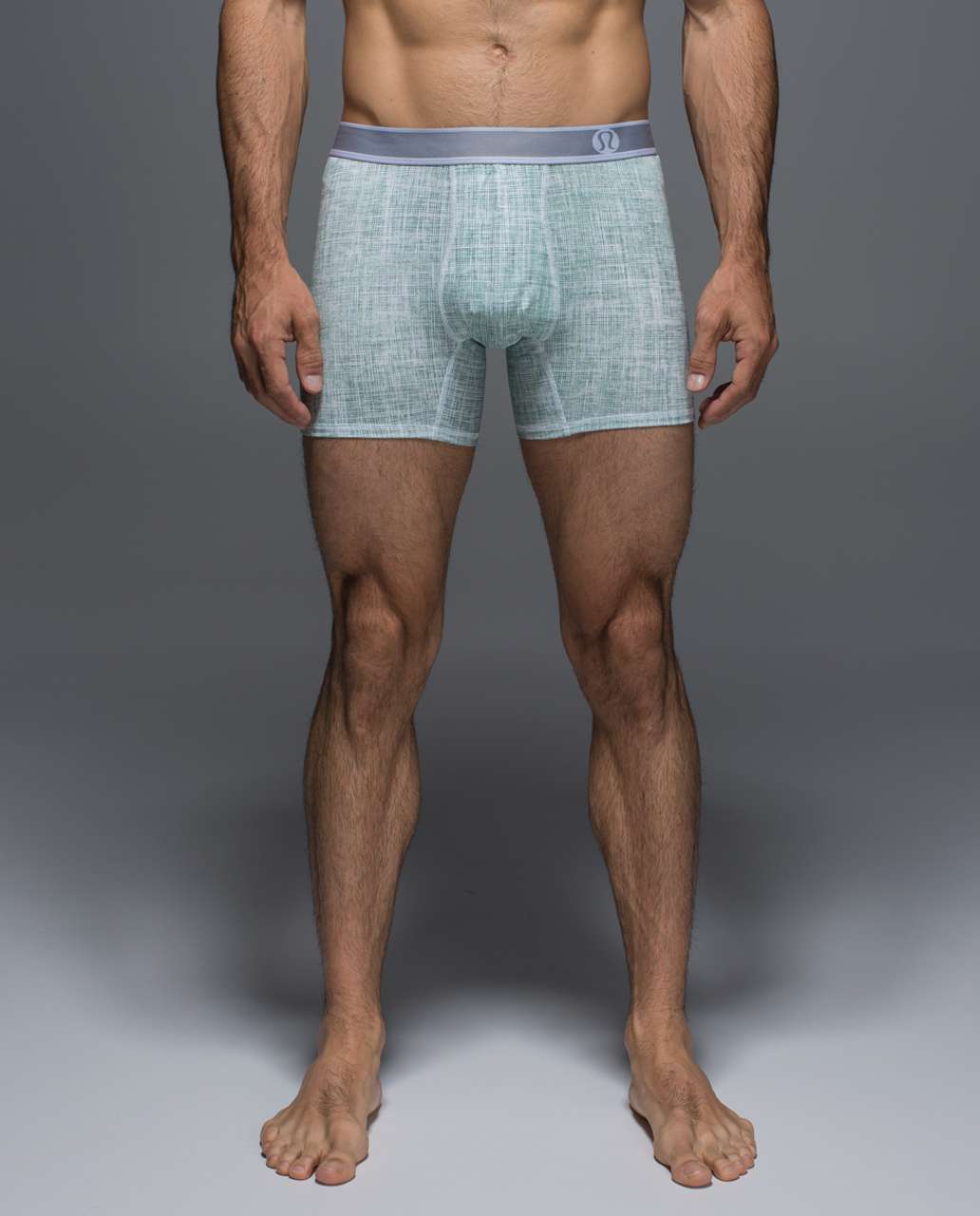 Lululemon No Boxer Boxer - Scratch That Texture More White