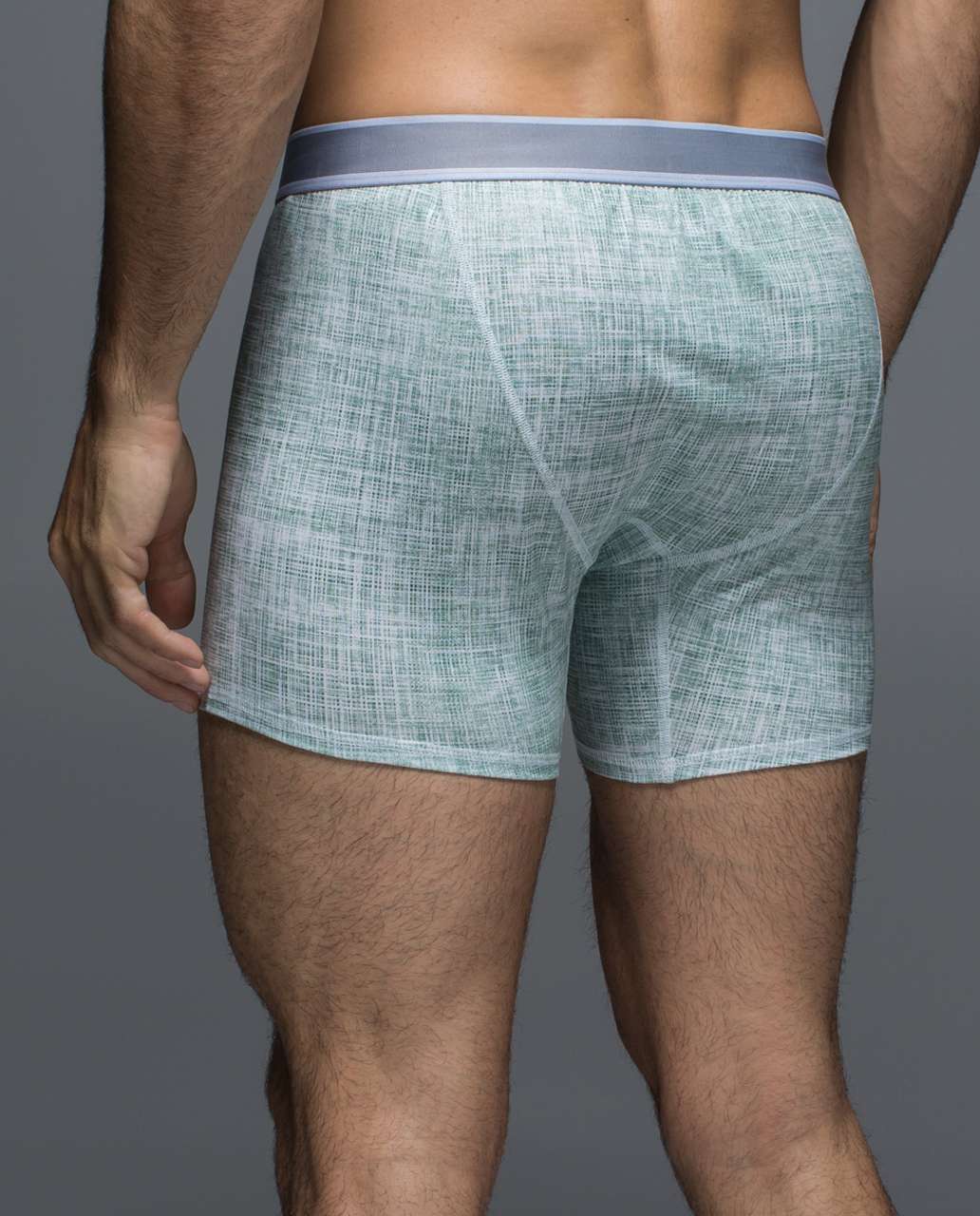 Lululemon No Boxer Boxer - Scratch That Texture More White