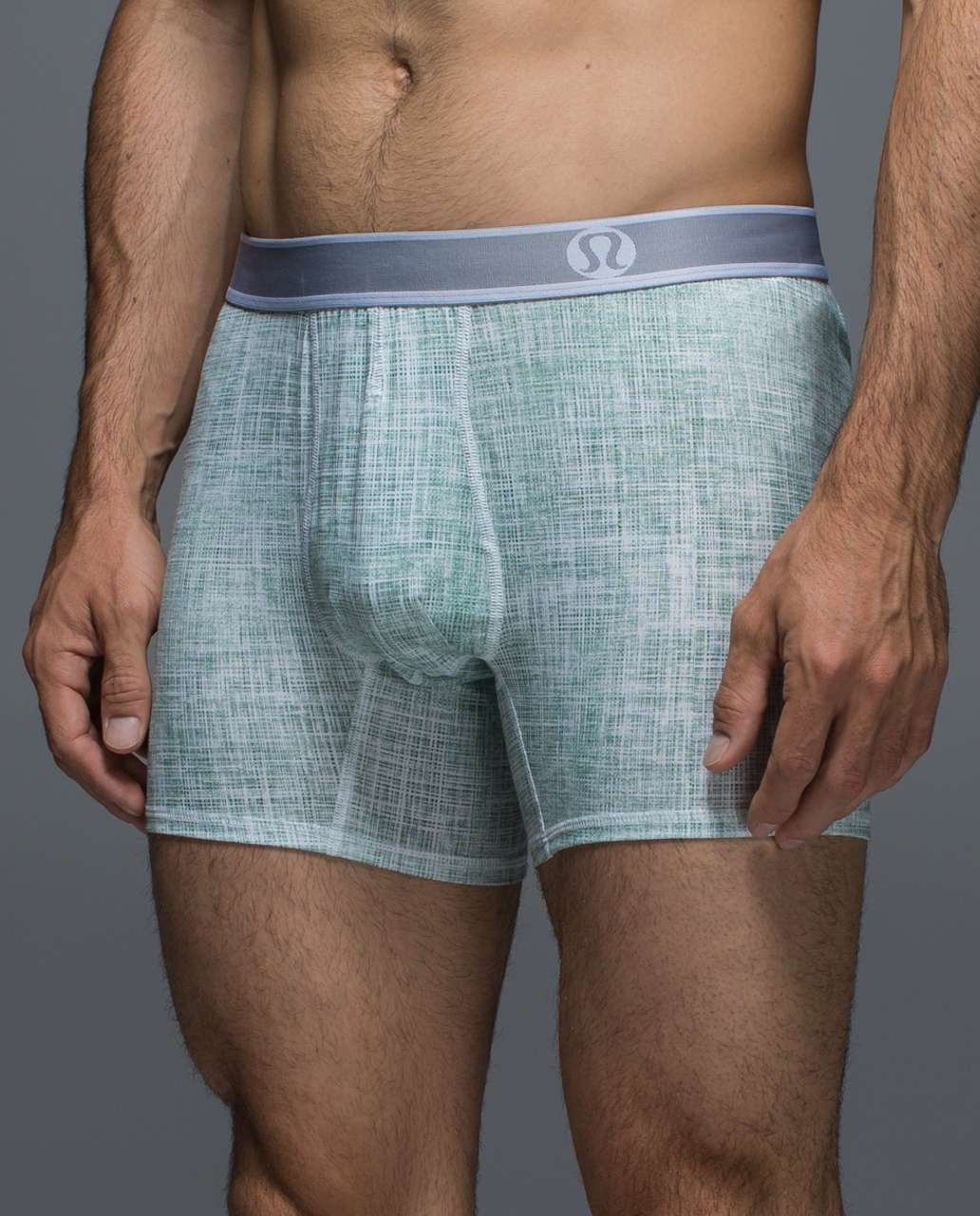 Lululemon No Boxer Boxer - Scratch That Texture More White