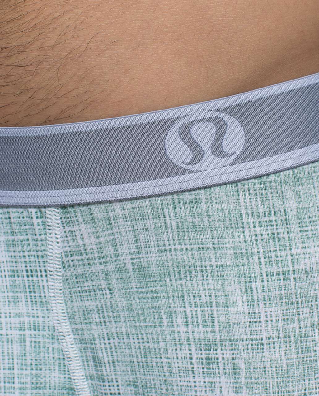 Lululemon No Boxer Boxer - Scratch That Texture More White