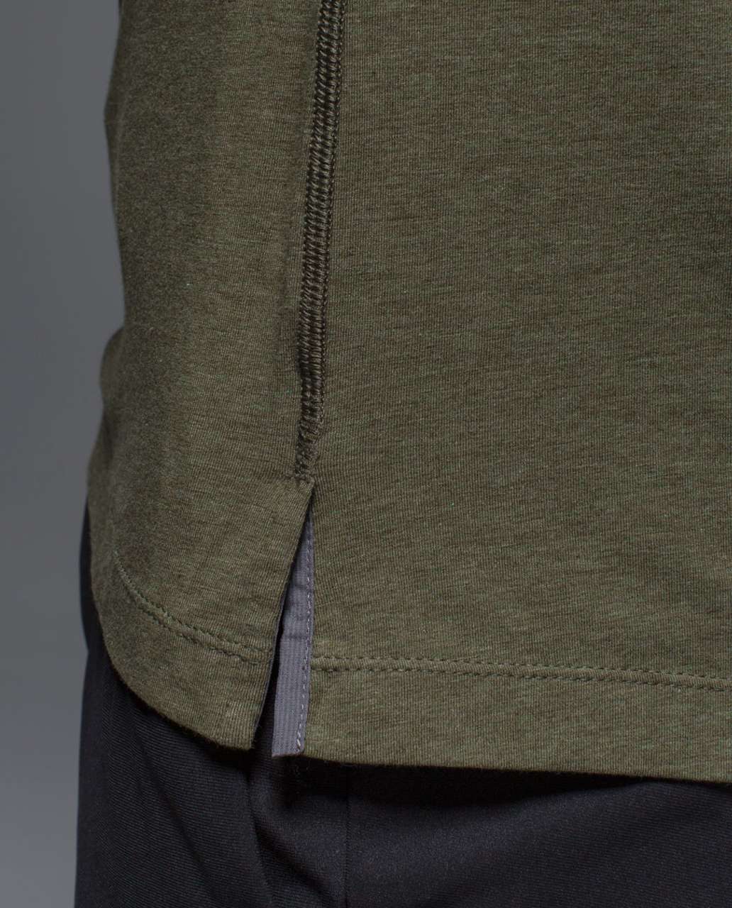 Lululemon Rival Polo - Heathered Fatigue Green