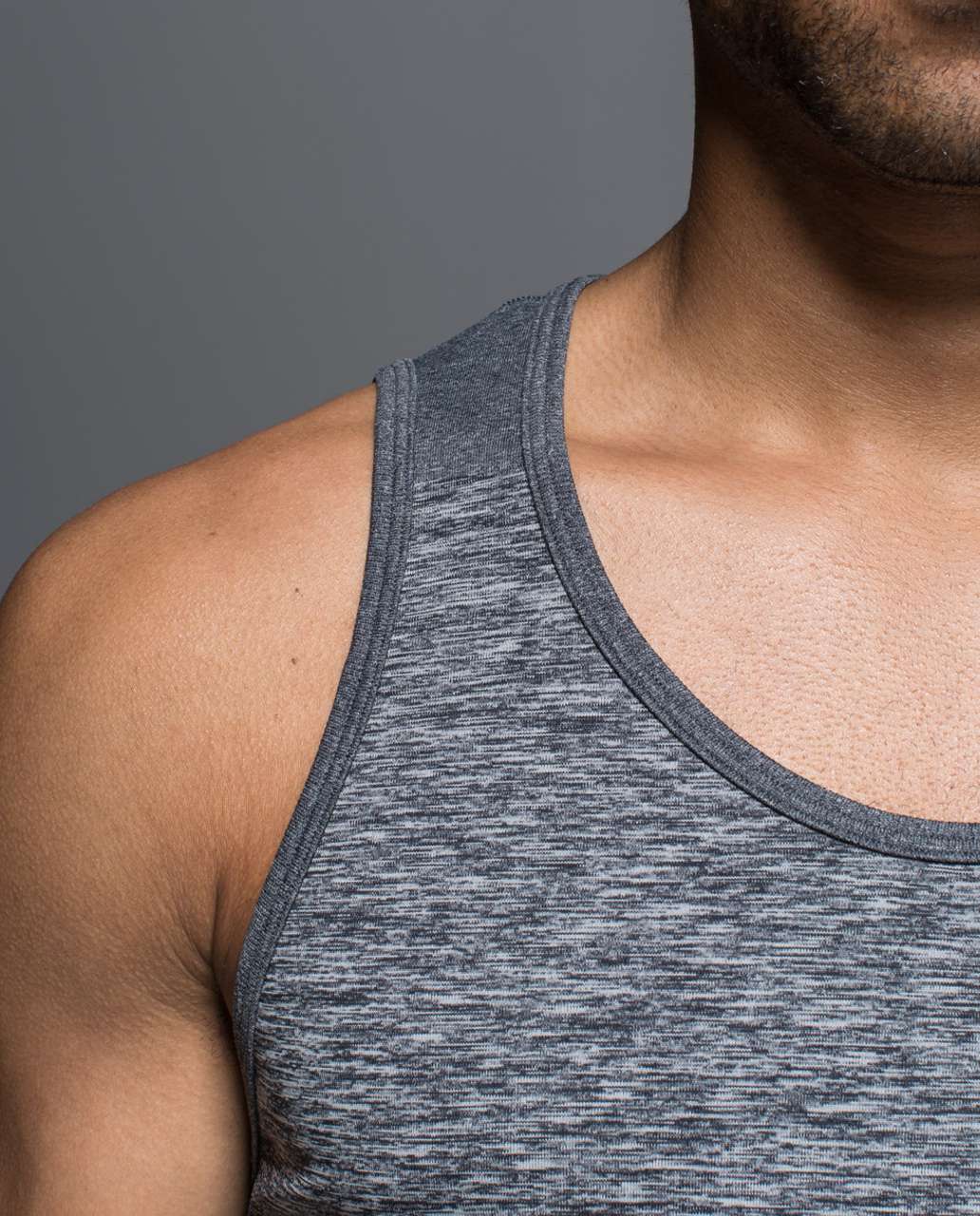 Lululemon Metal Vent Tech Tank - Mvt Space Dye Black