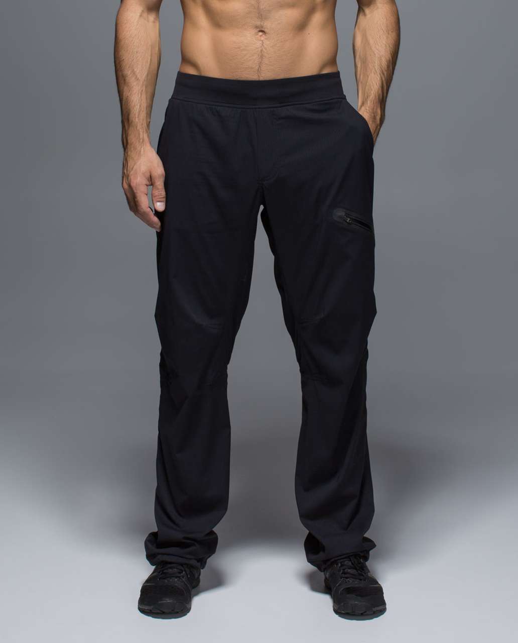 Lululemon Lulu Pant II - Heathered Black - lulu fanatics