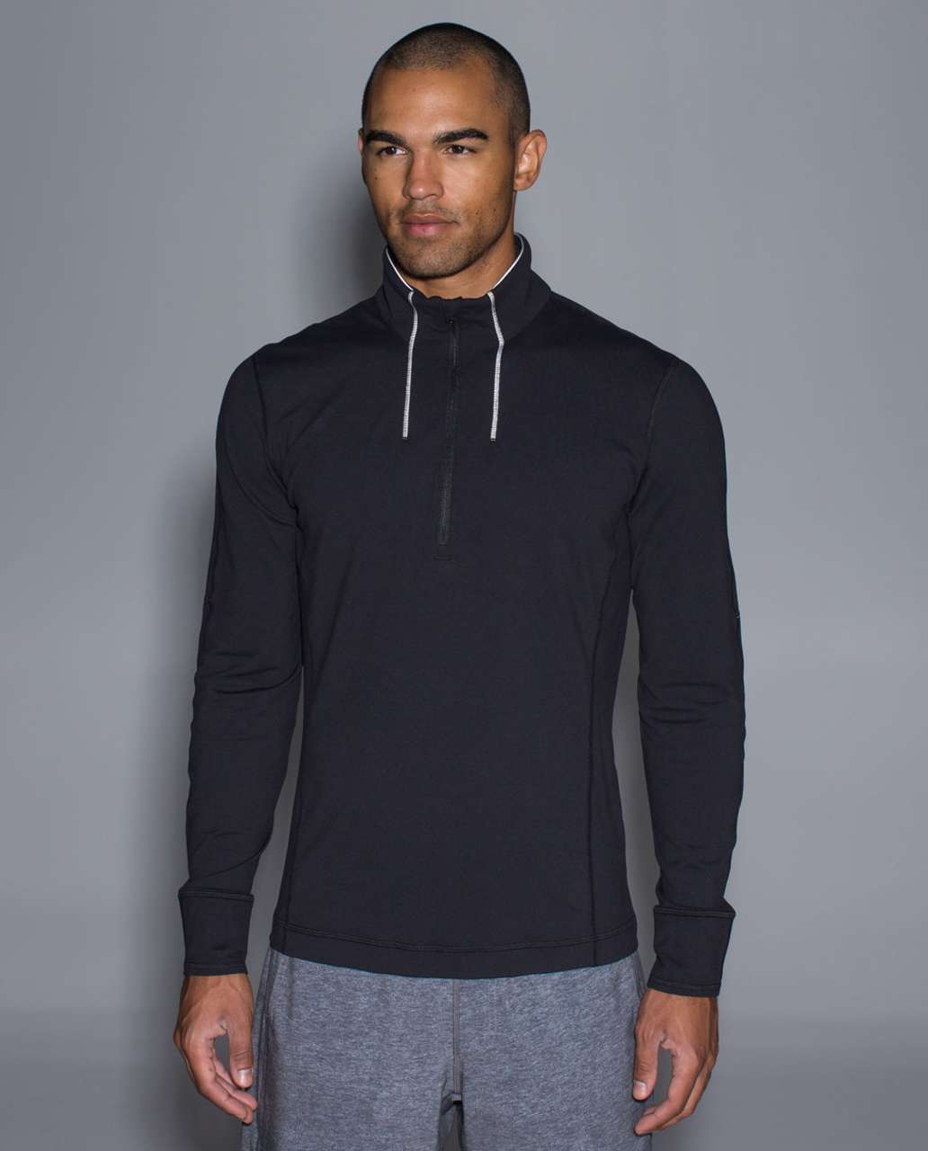 Lululemon Sweat Session 1/2 Zip - Black