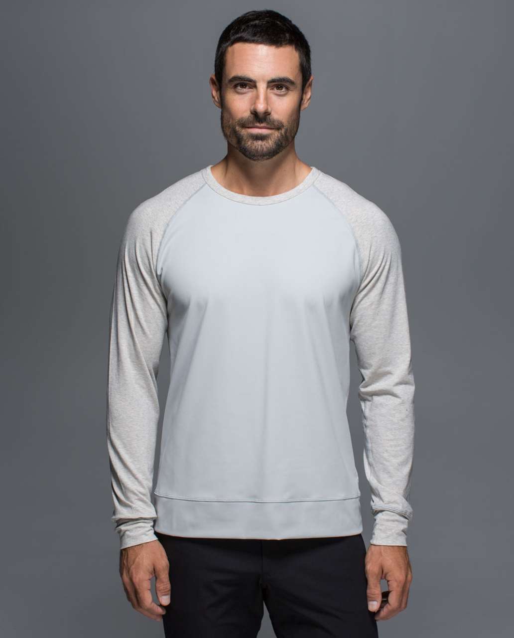 Lululemon Ball Sport T - Silver Spoon / Heathered Silver Spoon