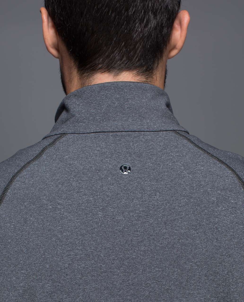 Lululemon Post Session Jacket - Heathered Deep Coal / Deep Coal