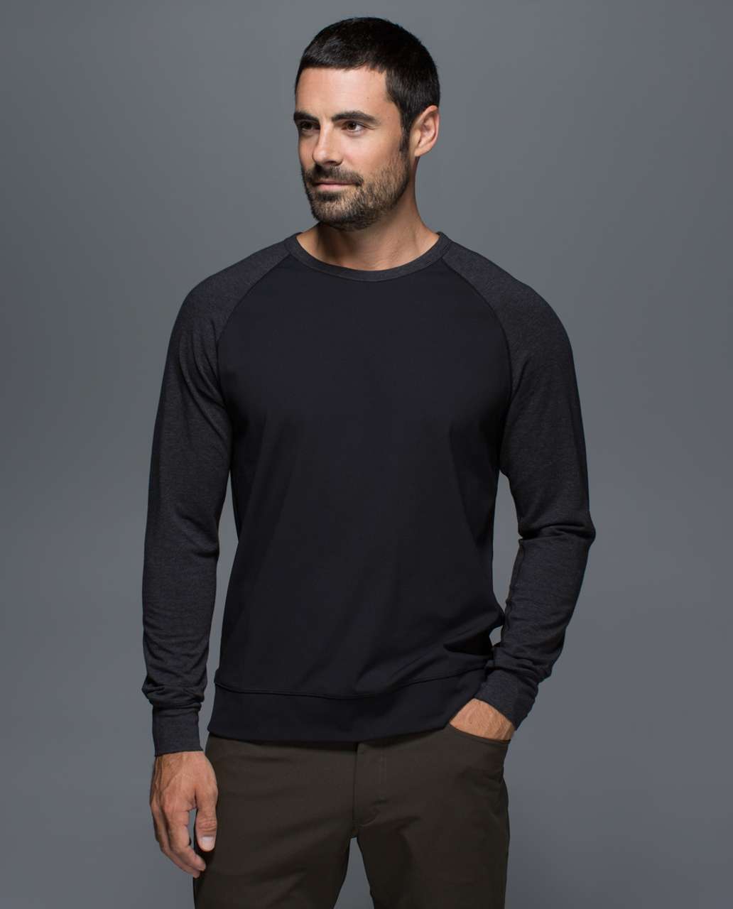 Lululemon Ball Sport T - Black / Heathered Black