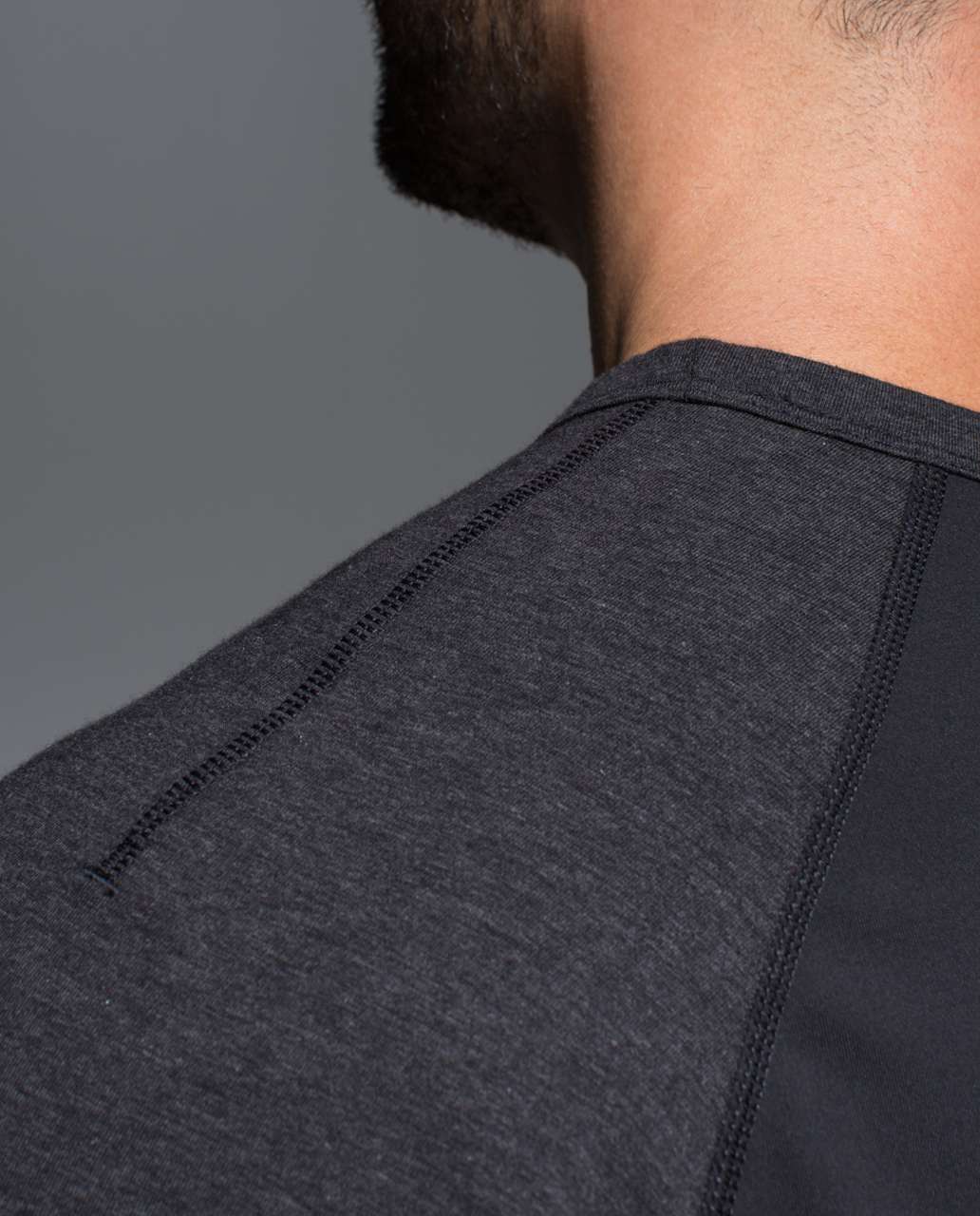 Lululemon Ball Sport T - Black / Heathered Black