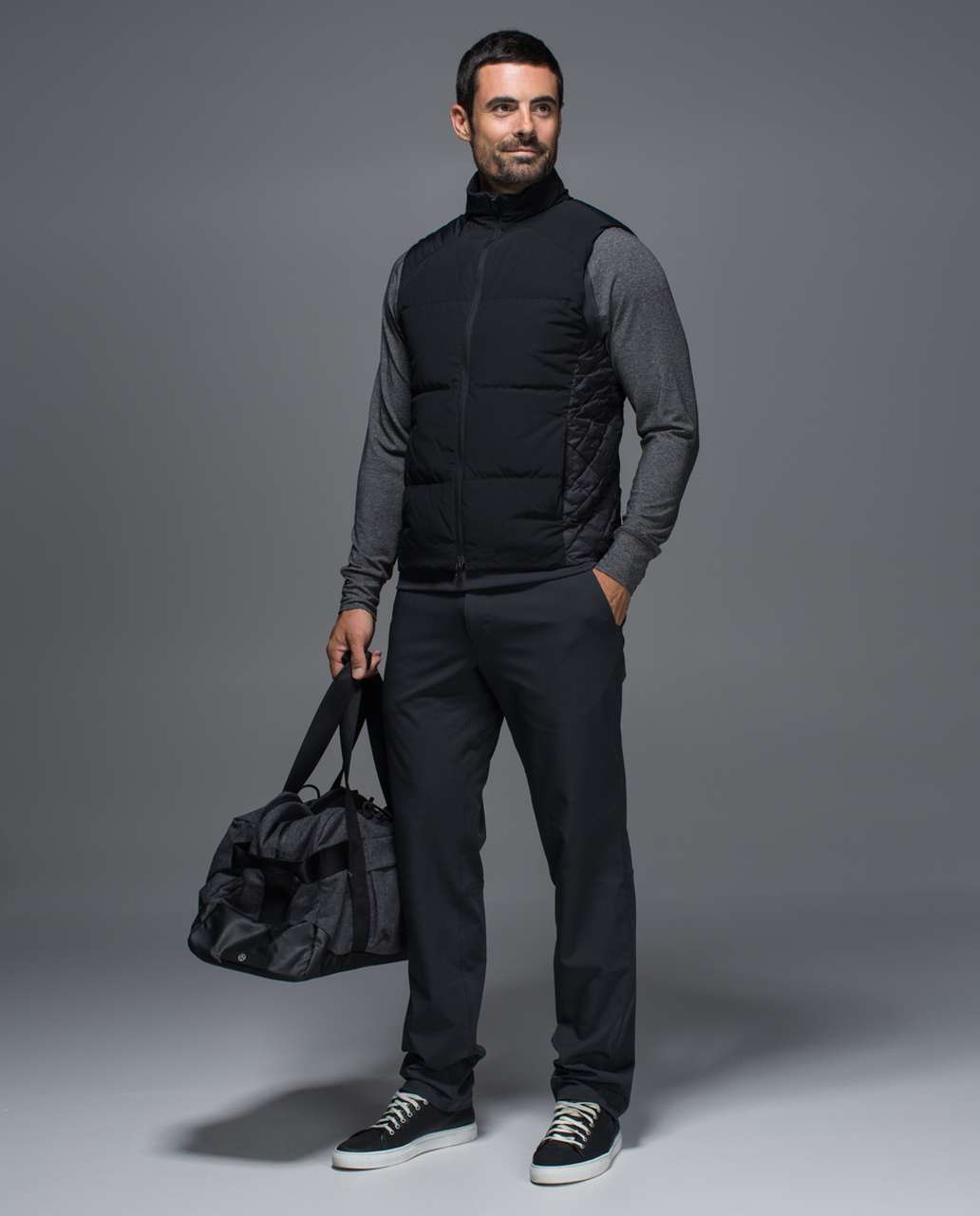 Lululemon Ascent Pant (Regular) - Deep Coal / Jay Grey